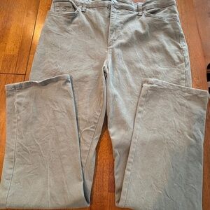 Gloria Vanderbilt Amanda Tan Denim Jeans Size 14 Short